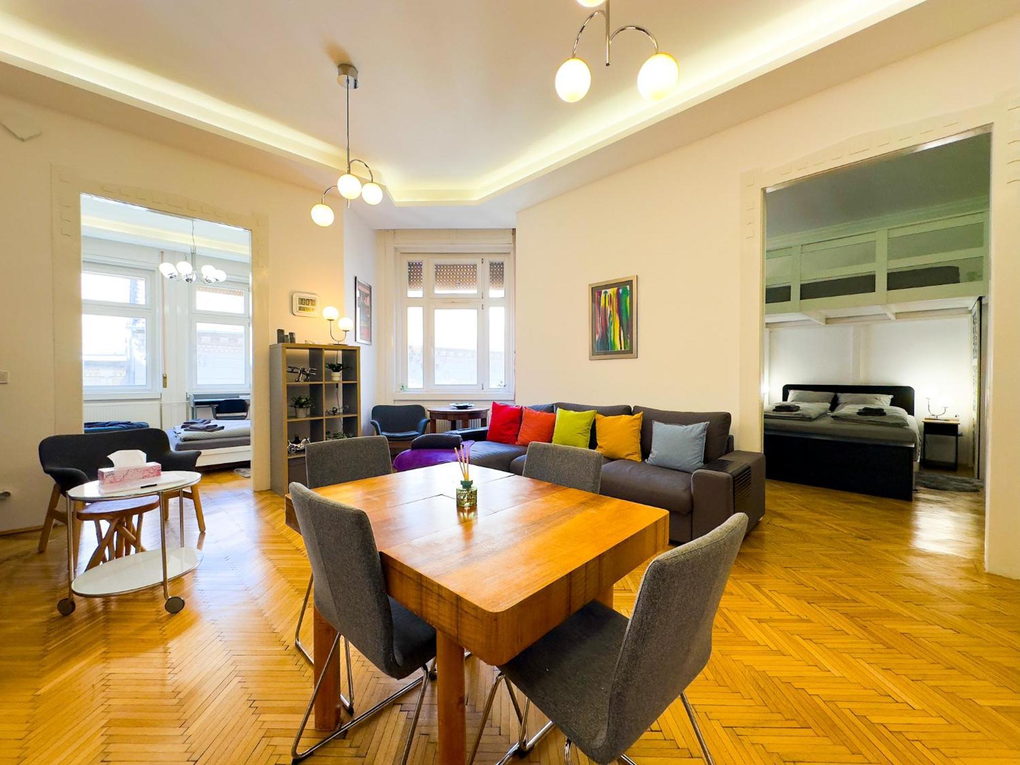 Spacious 4Br Oasis In Central Budapest - Bp Sky Exterior photo
