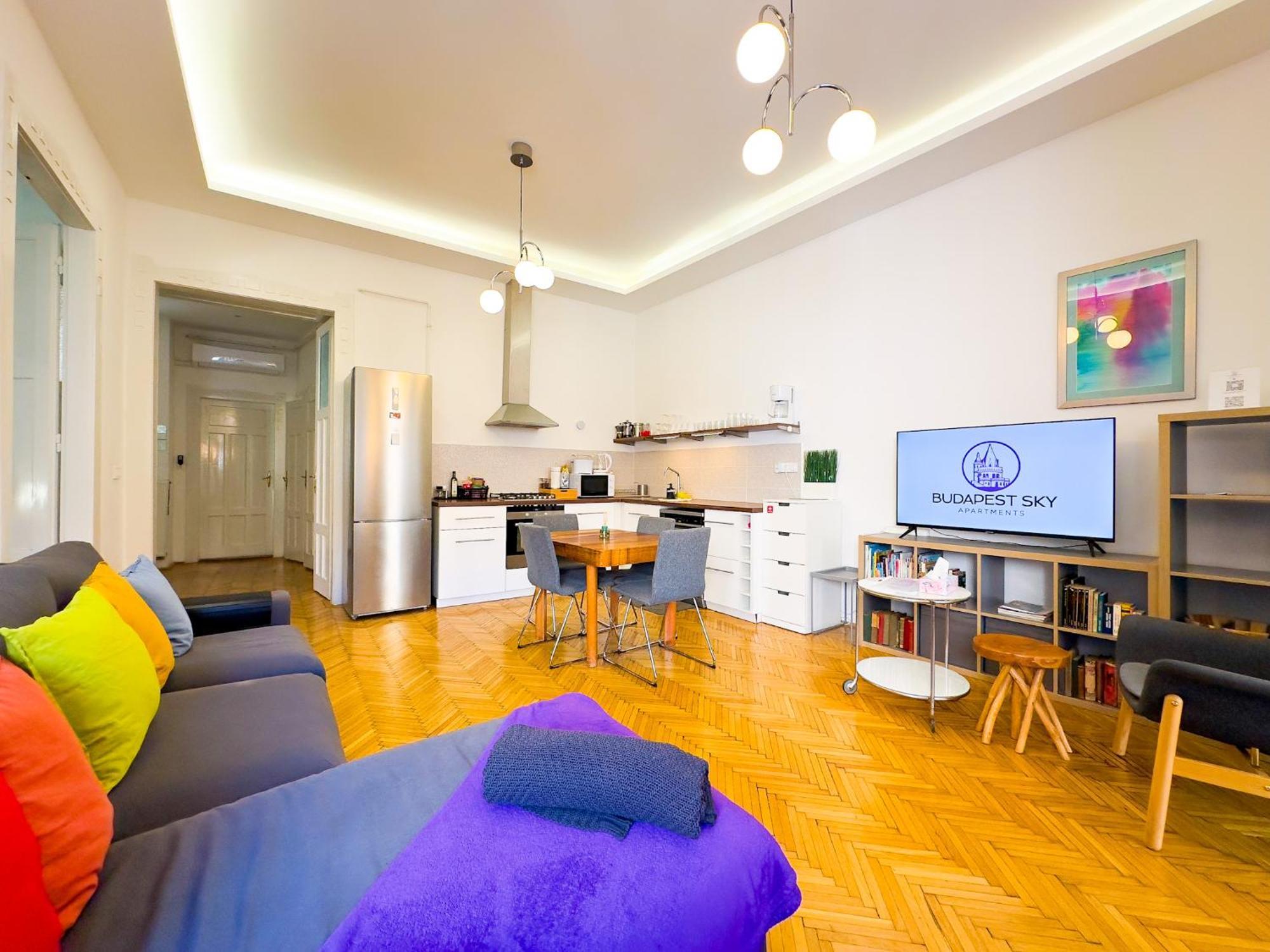 Spacious 4Br Oasis In Central Budapest - Bp Sky Exterior photo